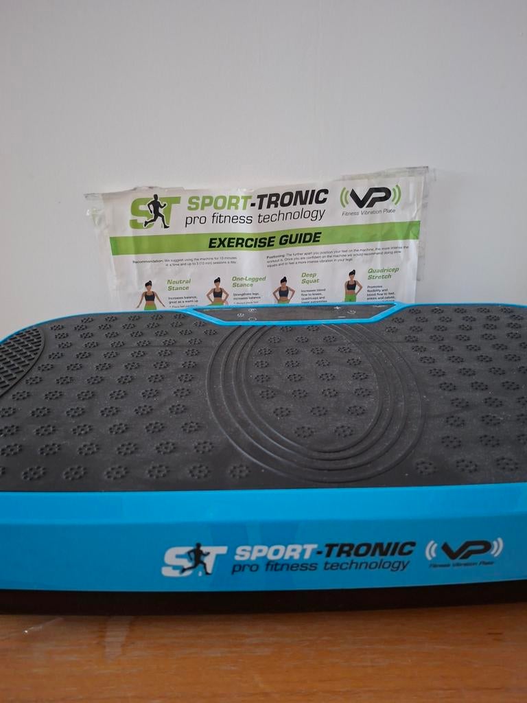 Sport-Tronic Fitness Vibratieplaat, Sport en Fitness, Ophalen of Verzenden, Gebruikt, Benen, Overige typen