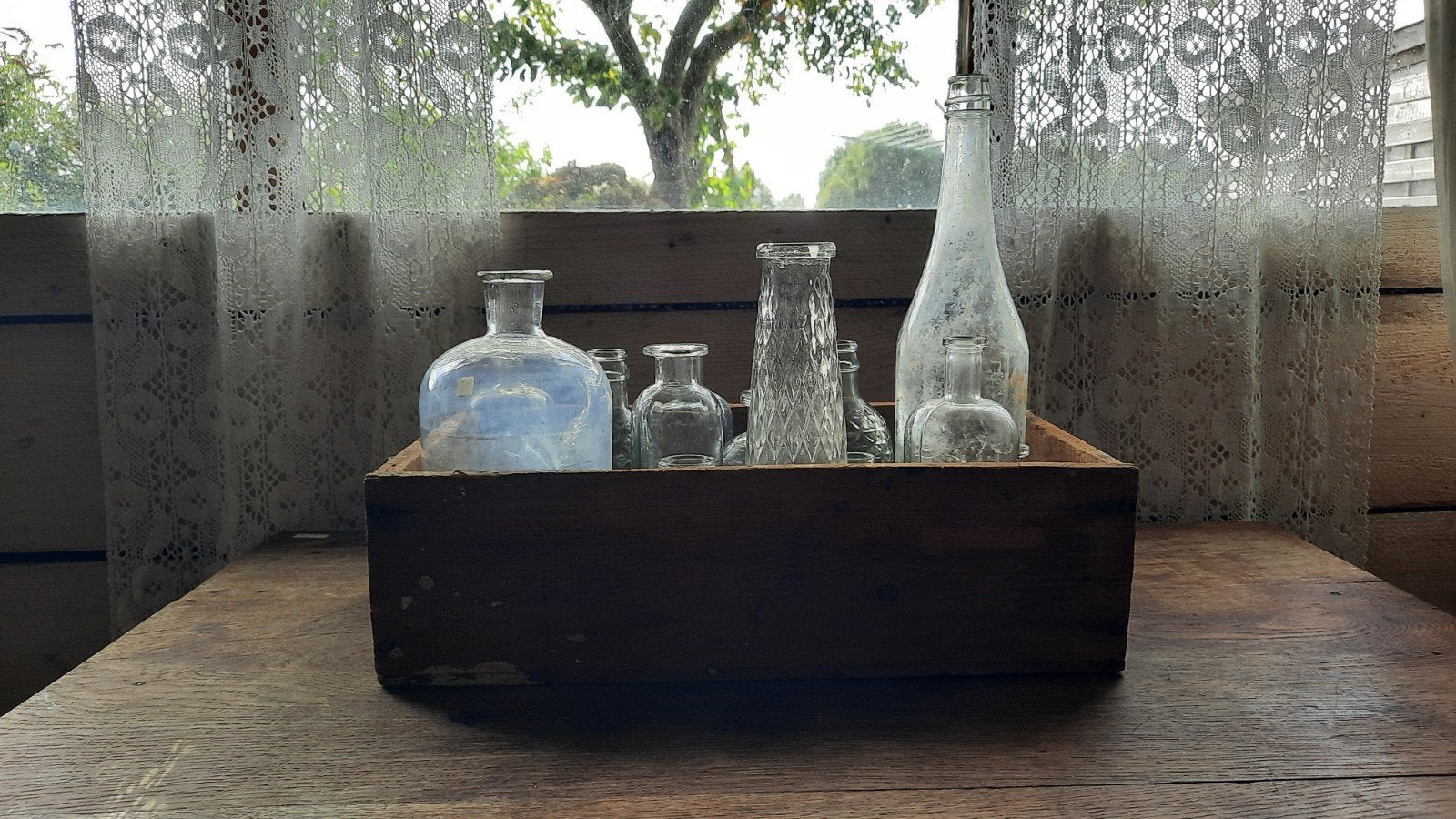 oud houten bakje (nuzzelspul), Antiek en Kunst, Ophalen of Verzenden