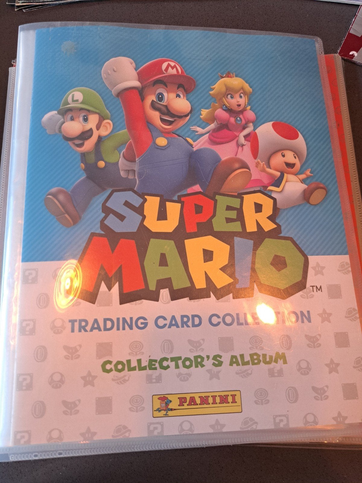 Super Mario trading cards Sticker/Plaatjes Albums (Niet Comp, Ophalen of Verzenden, Gebruikt, Stickers en Plaatjes