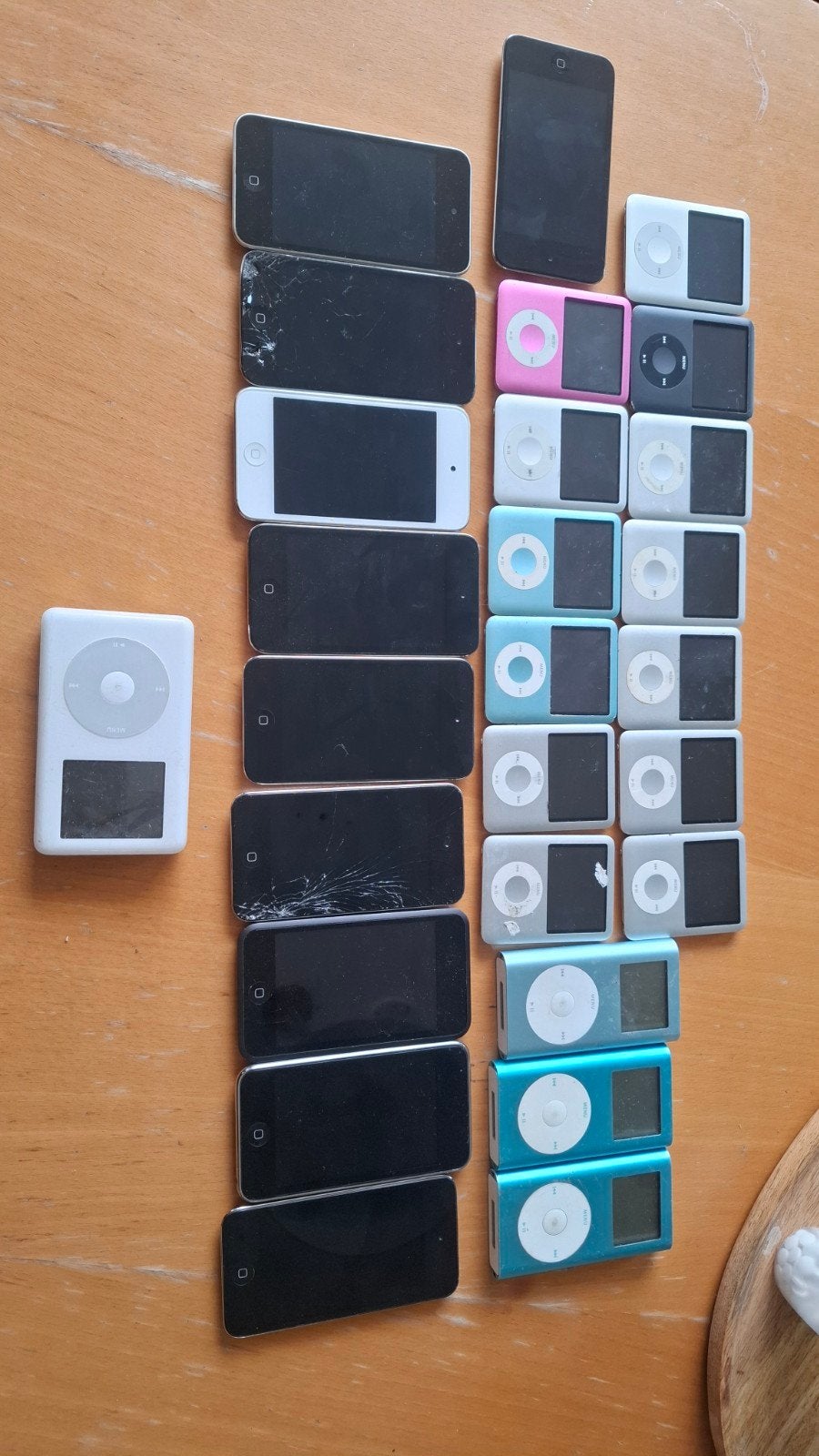 kapotte Ipod partij, 40 GB en meer, Classic, Ophalen of Verzenden, Niet werkend