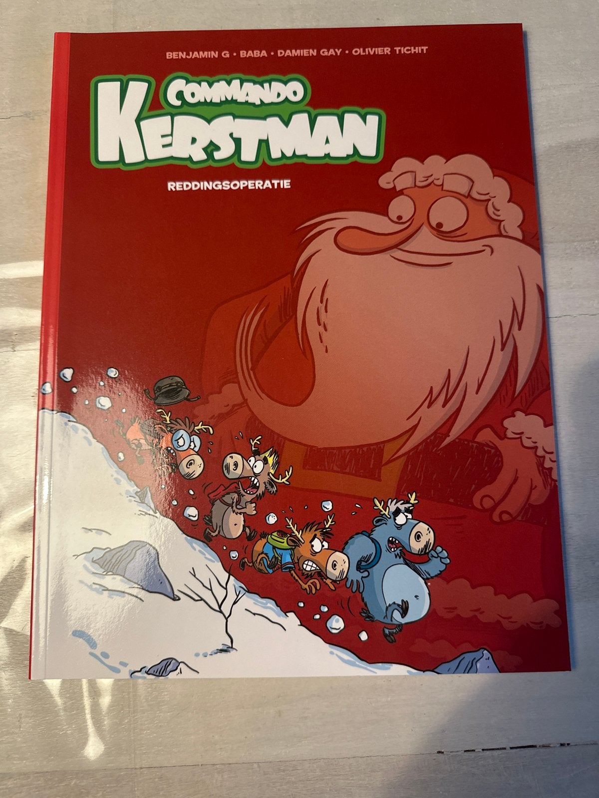 Commando Kerstman: Reddingsoperatie - Stripboek, Eén stripboek, Ophalen of Verzenden, Zo goed als nieuw