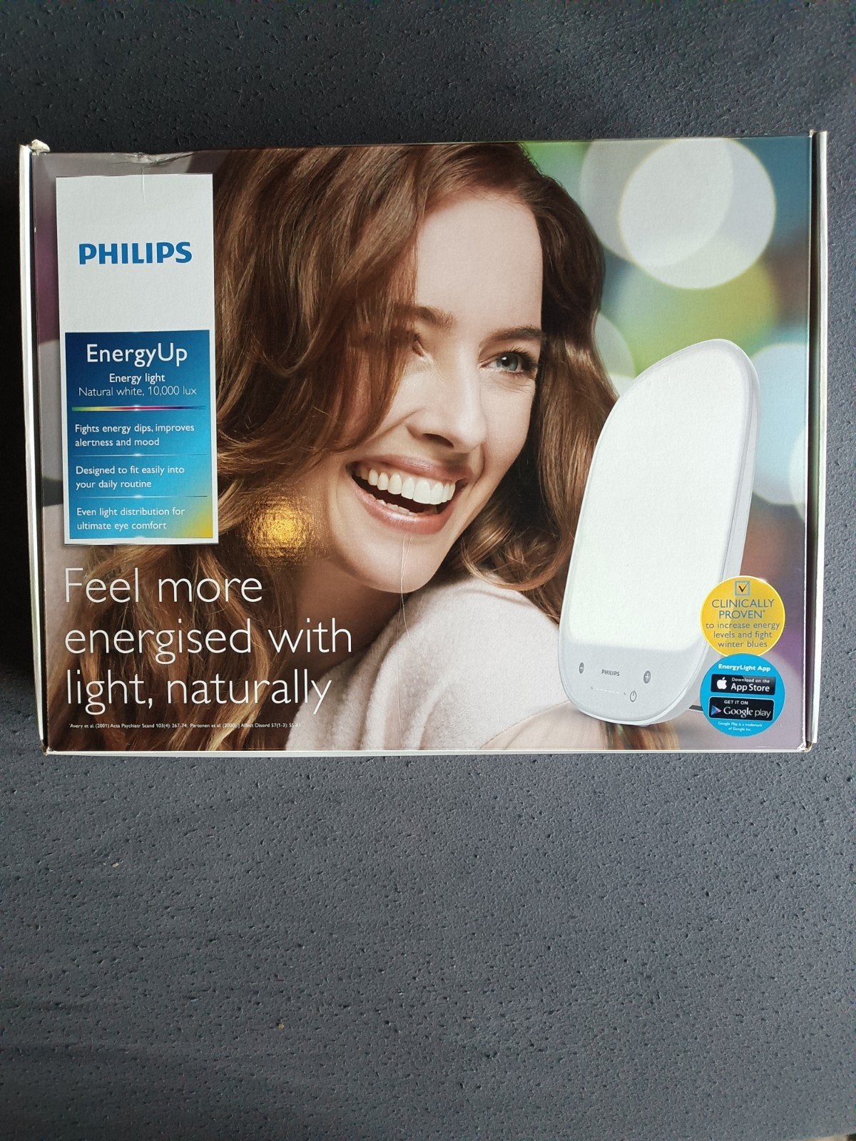 Philips EnergyUp Energielamp - Natuurlijk Wit 10.000 lux, Ophalen, Nieuw