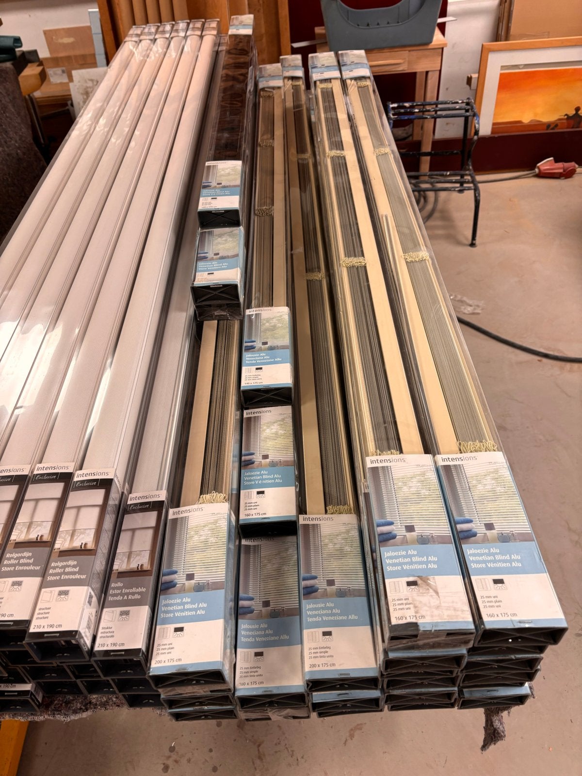 Nieuwe aluminium jaloezieën - diverse maten, Huis en Inrichting, Ophalen, Jaloezie, Overige merken, Metaal