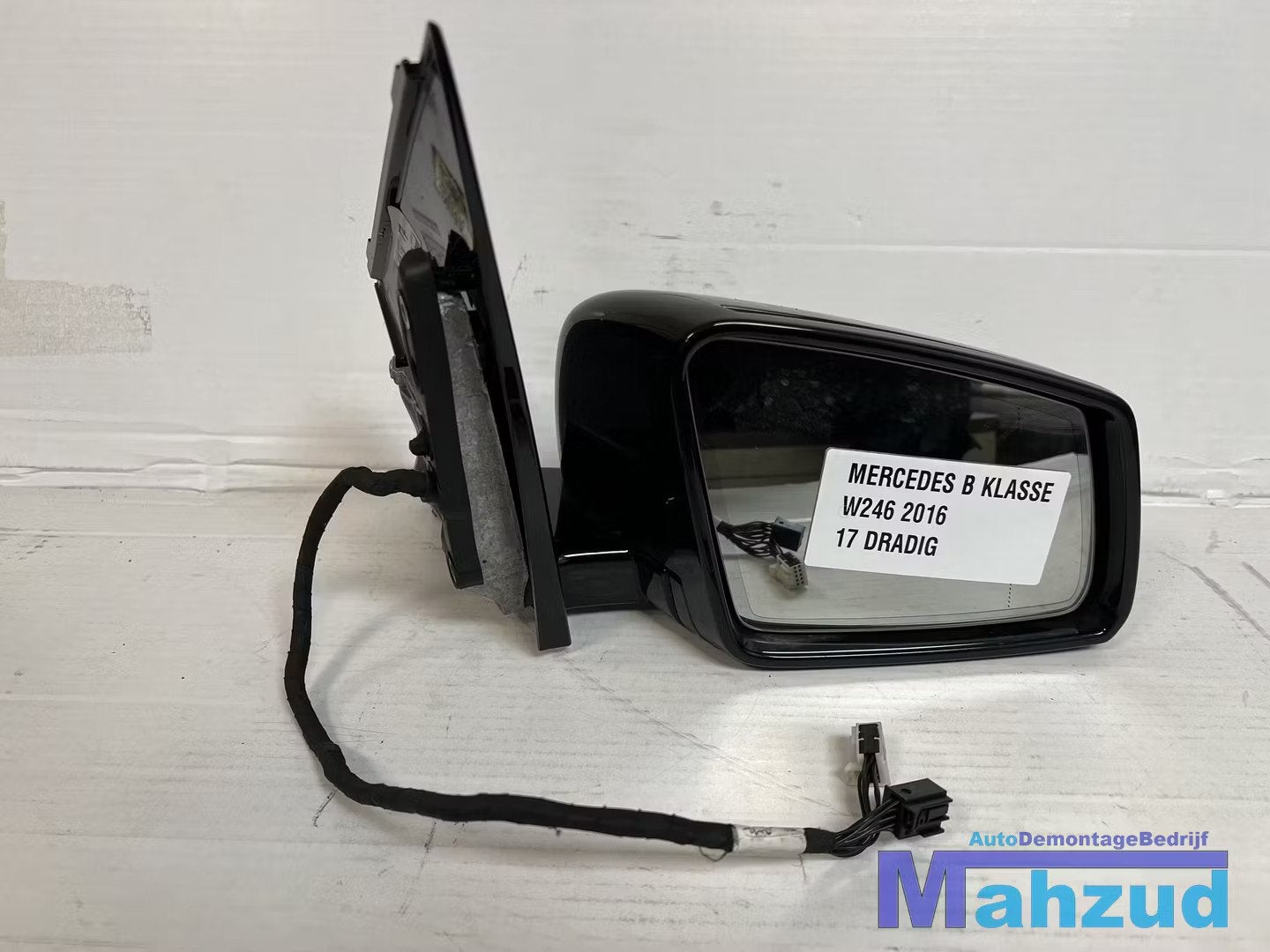 MERCEDES B KLASSE W246 Rechts spiegel zwart 2011-2018, Auto-onderdelen, Gebruikt, Mercedes-Benz AG, Mercedes-Benz, Ophalen of Verzenden