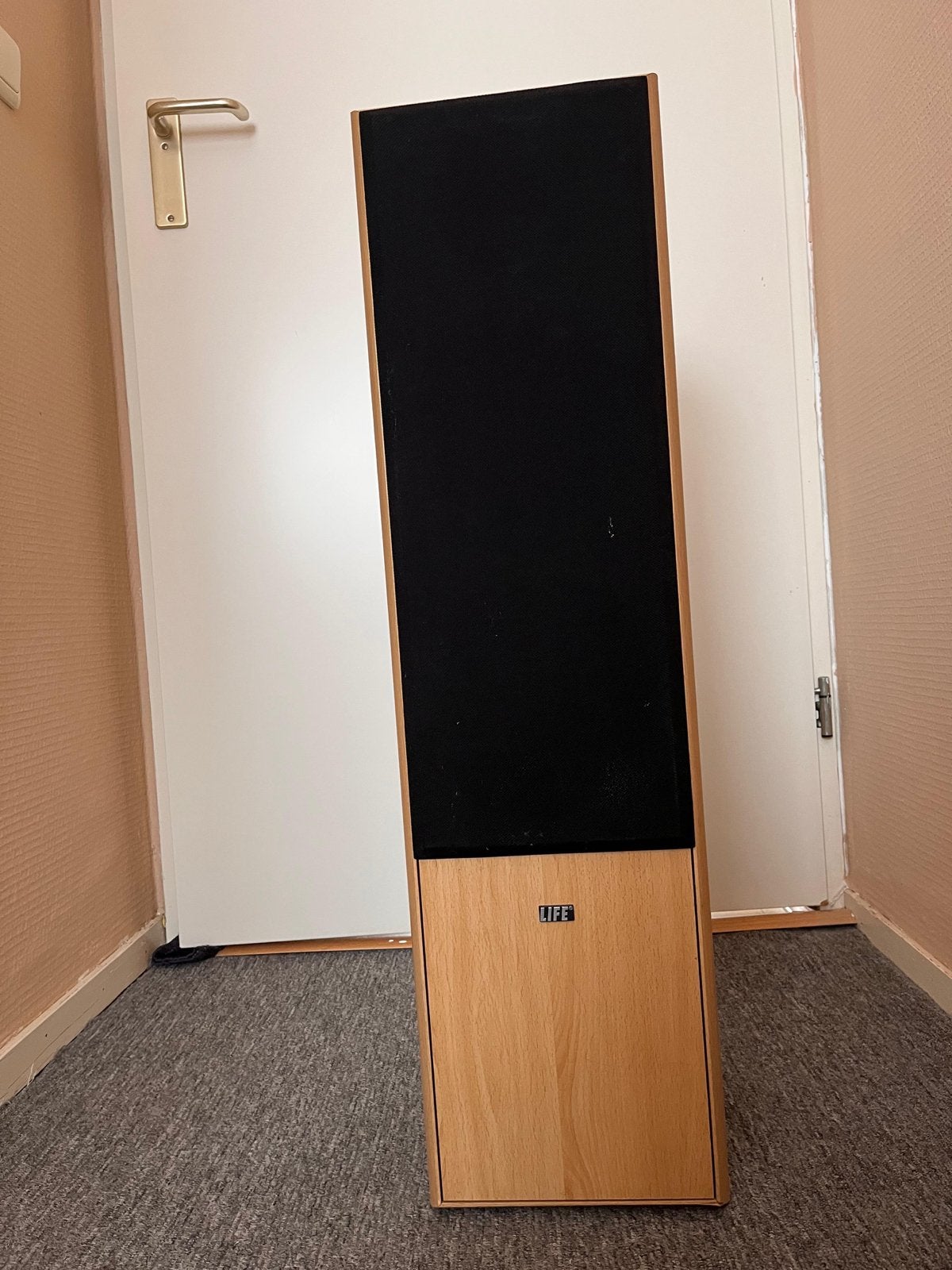 4 Life L5454 speakerboxen - 100 Watt - H80xB22xD25 cm, Audio, Tv en Foto, Luidsprekers, Ophalen, Gebruikt, 60 tot 120 watt, Overige merken