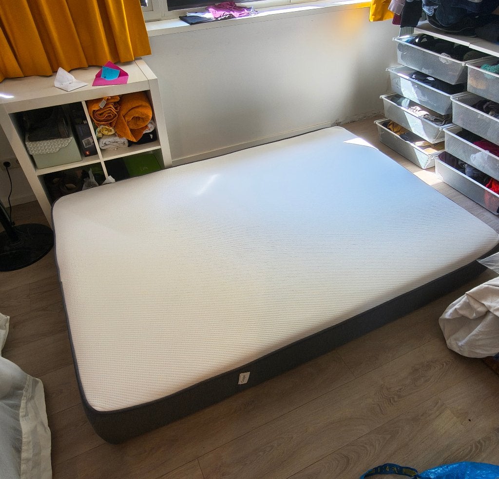 Casper Hybrid Matras 140x200 cm - Zo goed als nieuw, Ophalen, Tweepersoons, 140 cm, Zo goed als nieuw