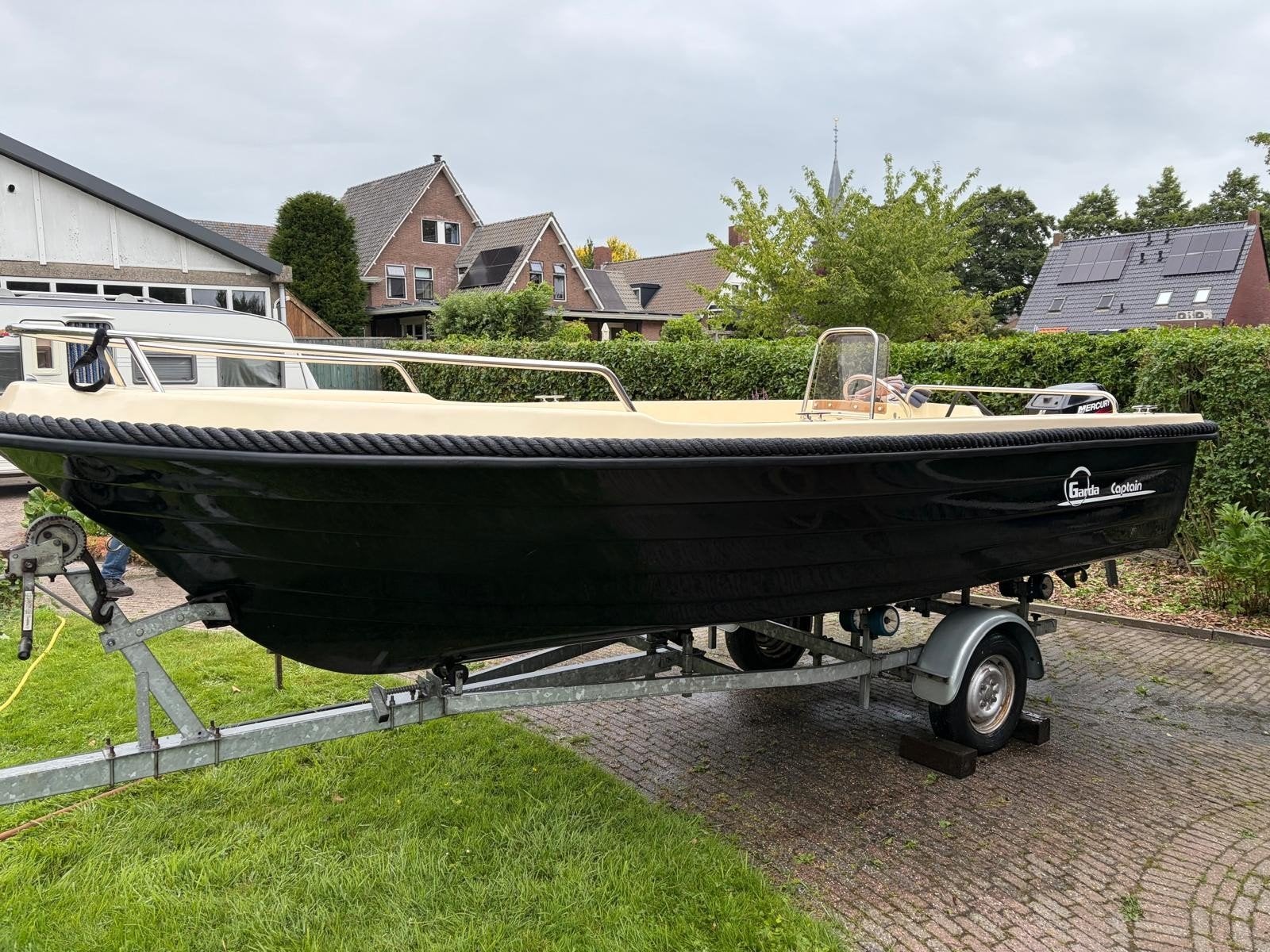 Garda captain motorboot/sloep, Watersport en Boten, Sloepen, Ophalen, 15 pk, 5 m, 2 m