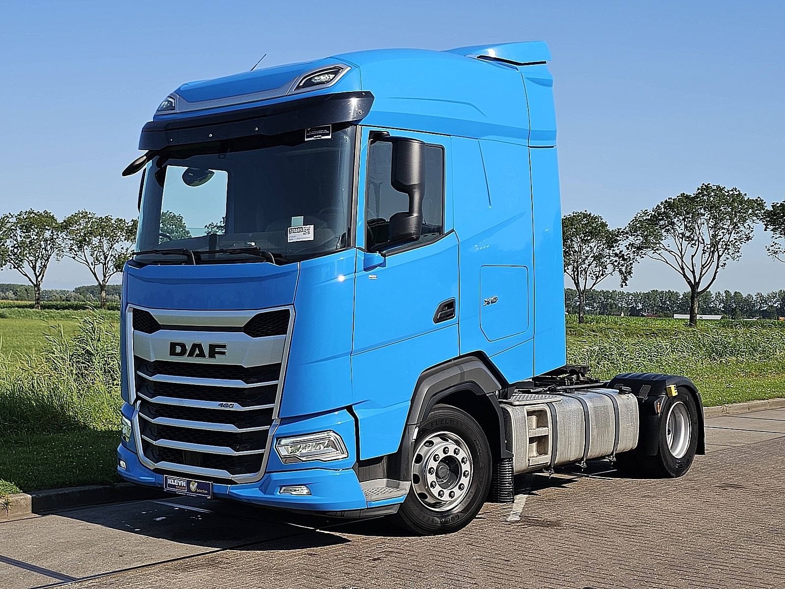 DAF XG 480 intarder 2x tank!, Auto's, Automaat, Euro 6, Stoelverwarming, Blauw