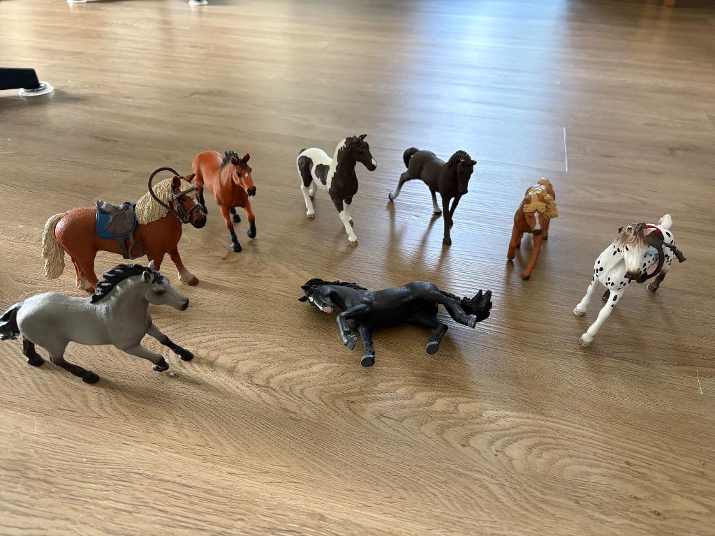 Schleich paarden speelgoed, Ophalen, Gebruikt
