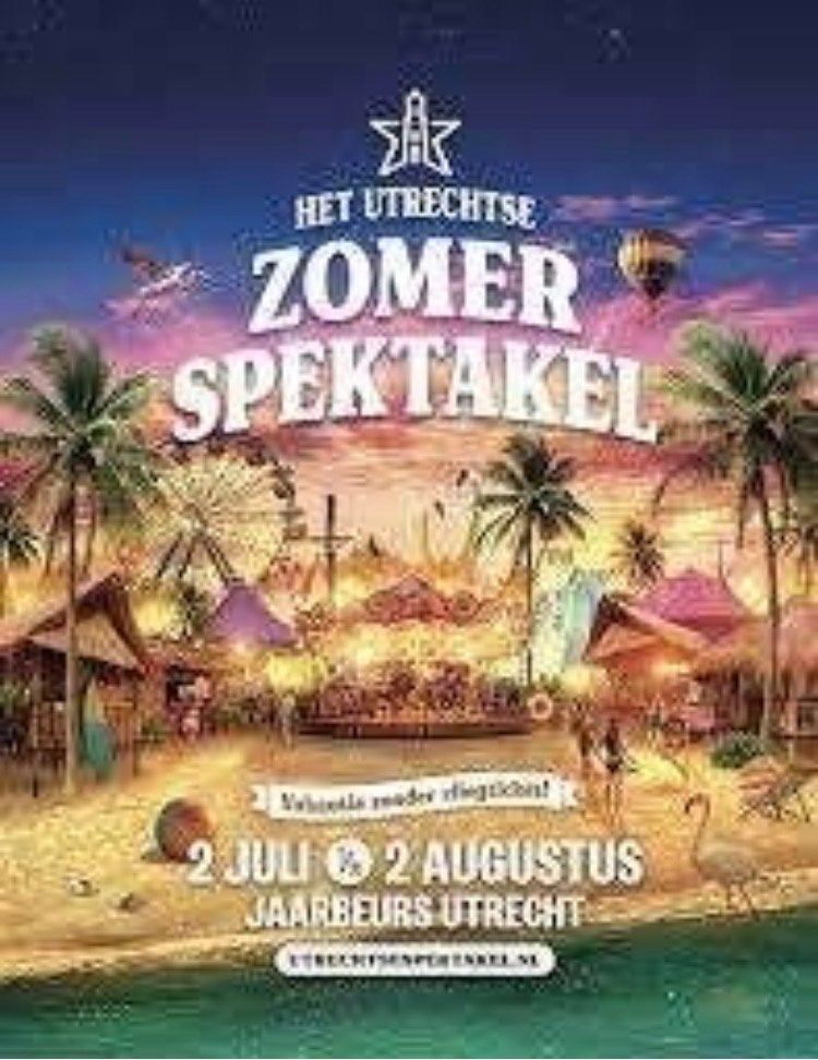 Zomerspektakel Utrecht, dinsdag 7 juli vanaf 14:00 uur, Tickets en Kaartjes, Twee personen