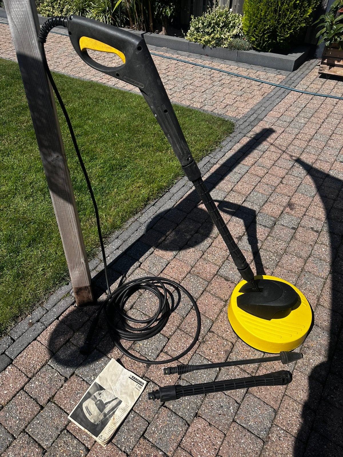 Karcher T100 teras reinigen, Tuin en Terras, Hogedrukreinigers, Ophalen of Verzenden, Zo goed als nieuw, Elektrisch