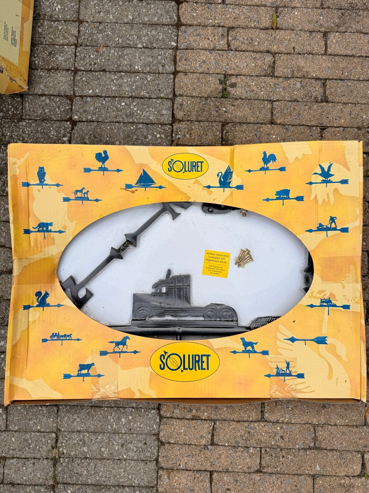 Soluret Windwijzer Truck Aluminium Pijl 45cm, Ophalen, Nieuw