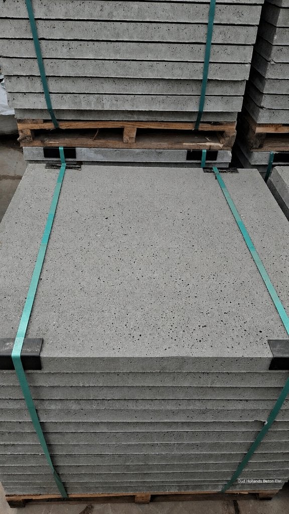Oud-Hollandse betontegels 80x80x5 cm grijs, Tuin en Terras, Tegels en Klinkers, Ophalen, Nieuw, 10 m² of meer, Beton