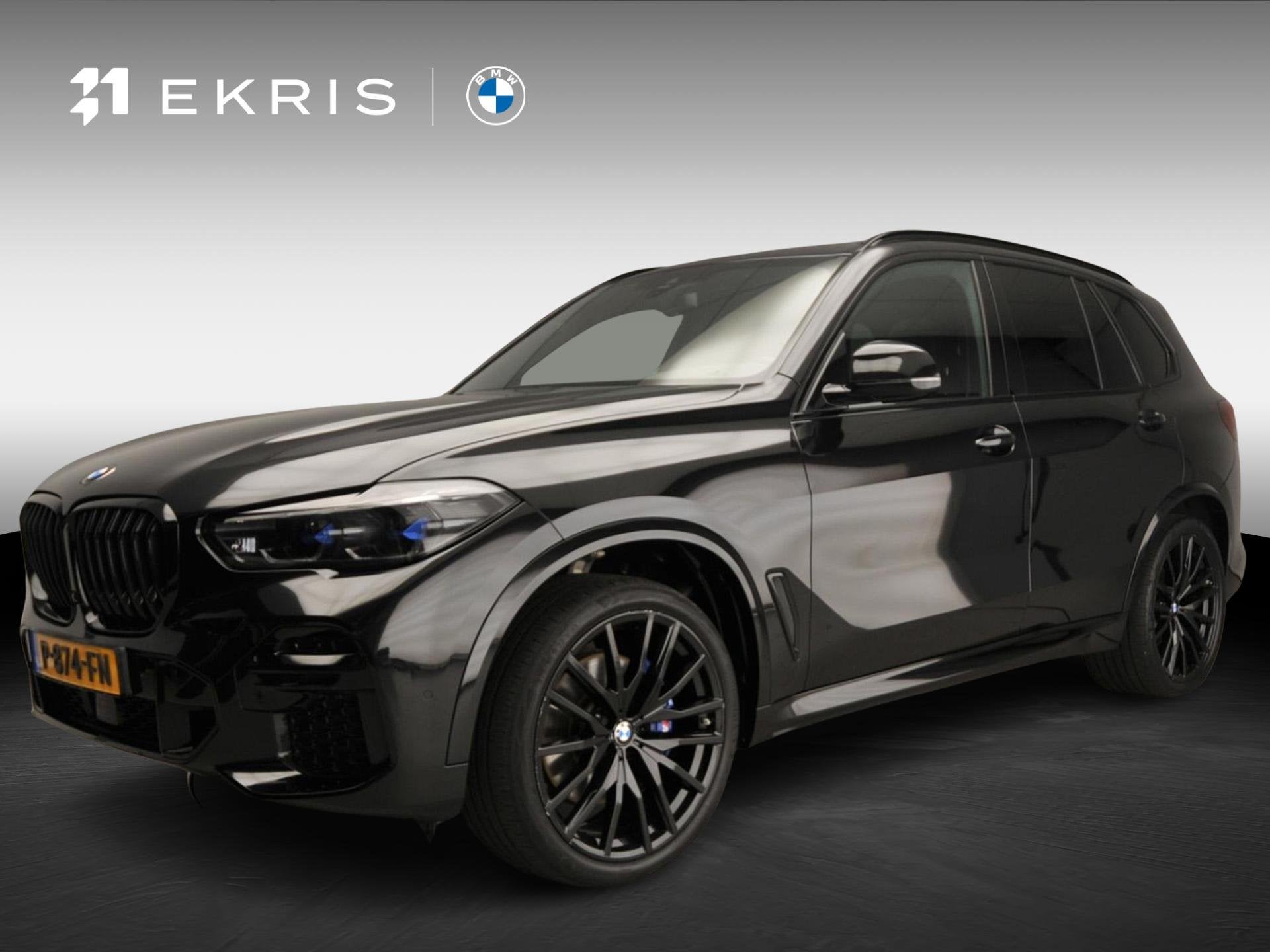 BMW X5 xDrive40i | M-Sportpakket | Laserlicht | Leder | HUD, 12 maanden, Gebruikt, 138 €/maand, Zwart