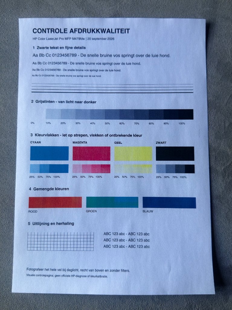 HP Color LaserJet Pro MFP M479fdw kleurenlaserprinter, Ophalen, Hp, Gebruikt, All-in-one