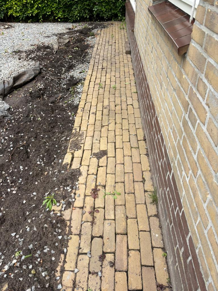 Klinkers, gratis ophalen!, Tuin en Terras, Ophalen, Gebruikt, Overige materialen