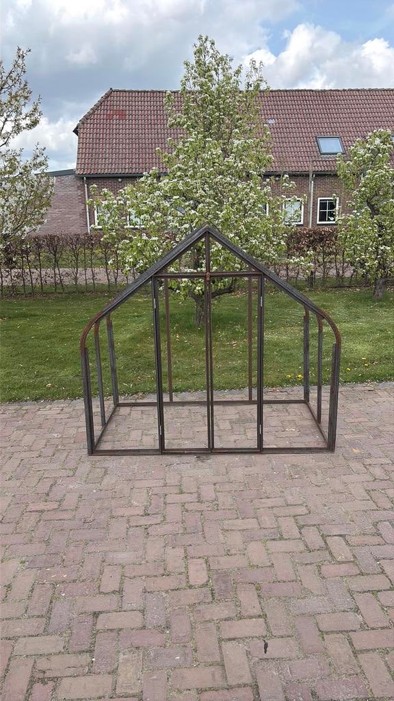 Greenhouse kweek kas, Tuin en Terras, Ophalen of Verzenden, Glas, Zo goed als nieuw, Aluminium