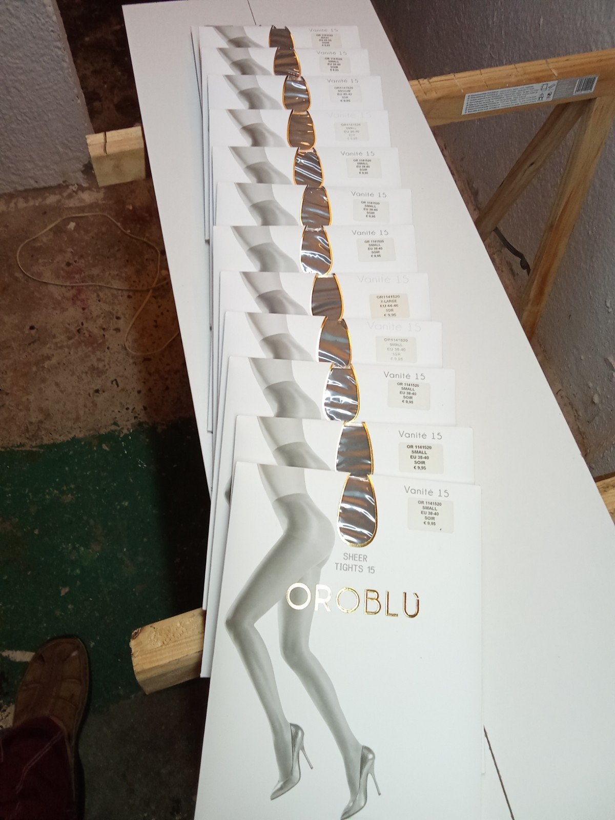 OROBLE Sheer Tights 15 Denier - 12Stuks, Overige kleuren, Nieuw, Overige maten, Ophalen of Verzenden