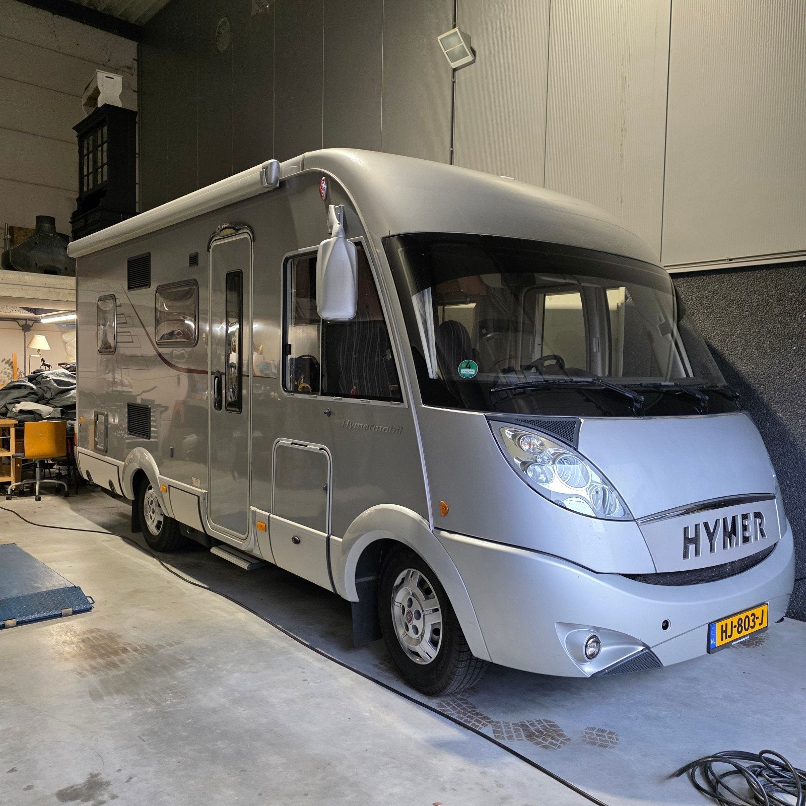 Hymer 575B SL Integraal Camper, Caravans en Kamperen, Campers, Integraal, Particulier, Hymer, Tot en met 4