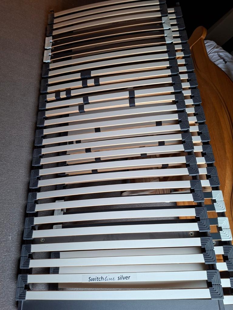 2x Matrasbodem 90x210 Switchline Silver (excl. matrassen), Huis en Inrichting, Ophalen