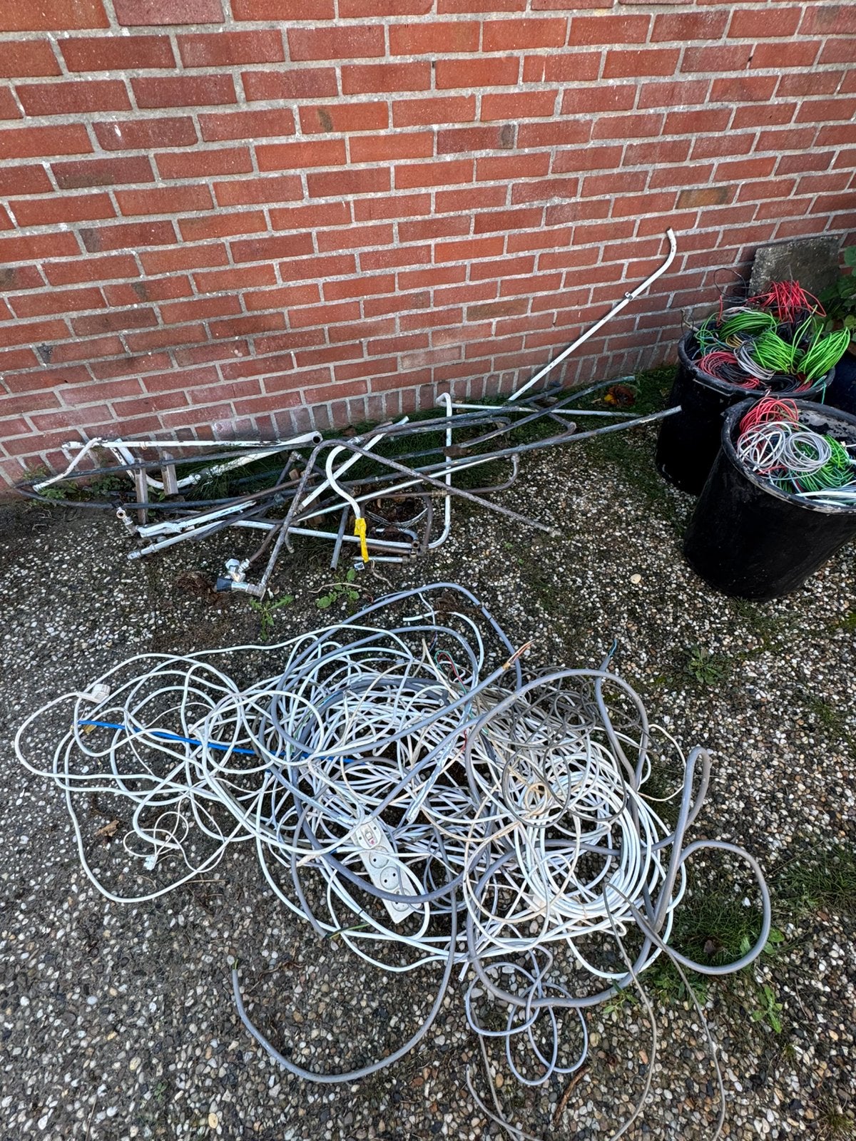 Elektra draden en koper te koop!, Ophalen, Gebruikt, Koper of Messing