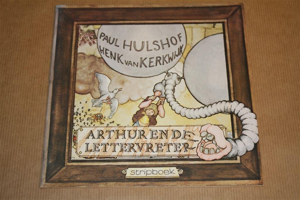 Arthur en de lettervreter., Eén stripboek, Ophalen of Verzenden, Zo goed als nieuw