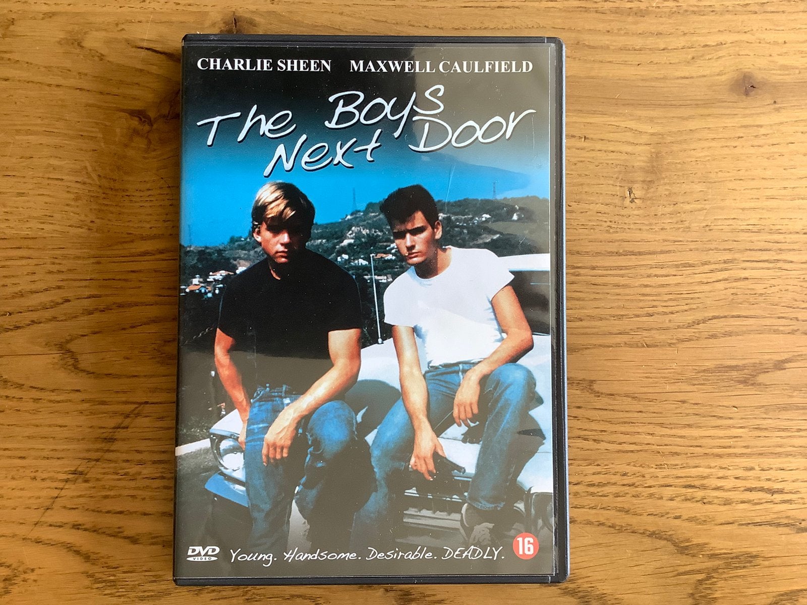 1). The Boys Next Door, Charlie Sheen en Maxwell Caufield., Vanaf 16 jaar, Ophalen of Verzenden, Zo goed als nieuw