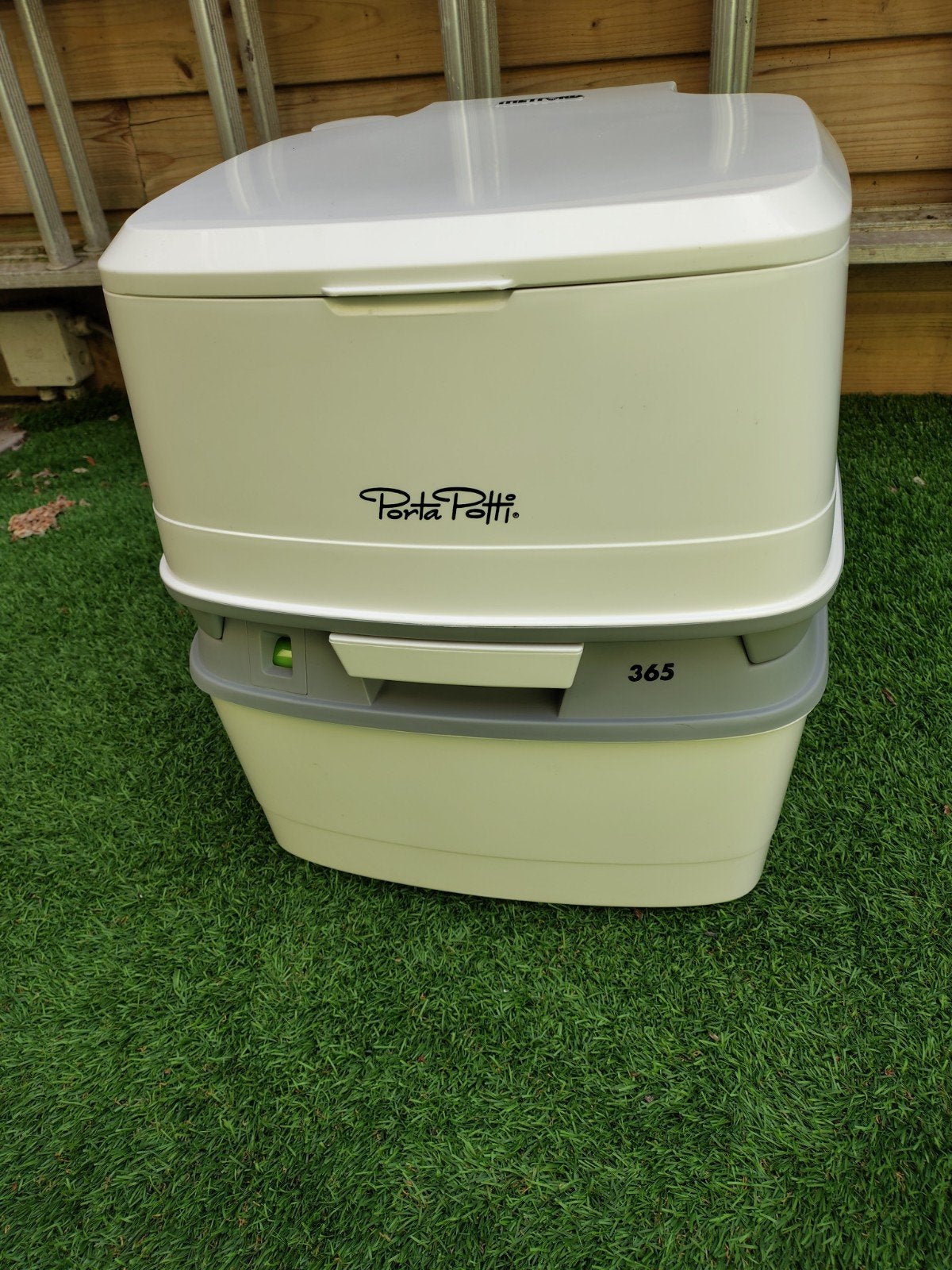Porta Potti 365, Ophalen, Zo goed als nieuw