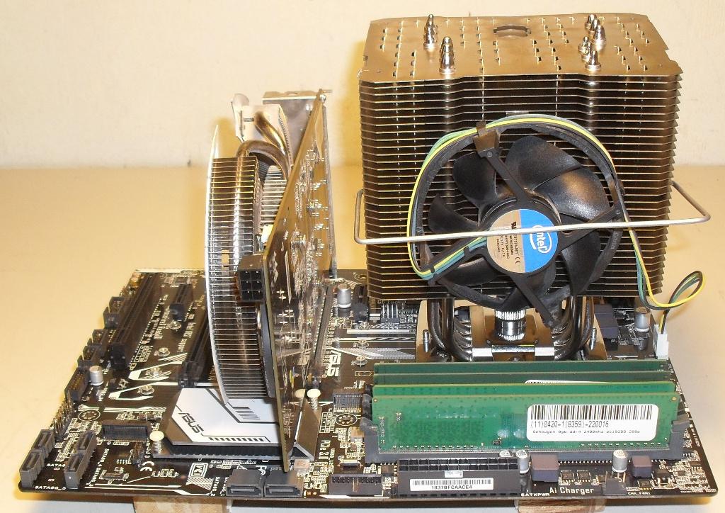 Asus Prime H270-Pro, i5-7400, 32GB, MSI Cyclone II, Gebruikt, LGA 1151, DDR4, Ophalen of Verzenden