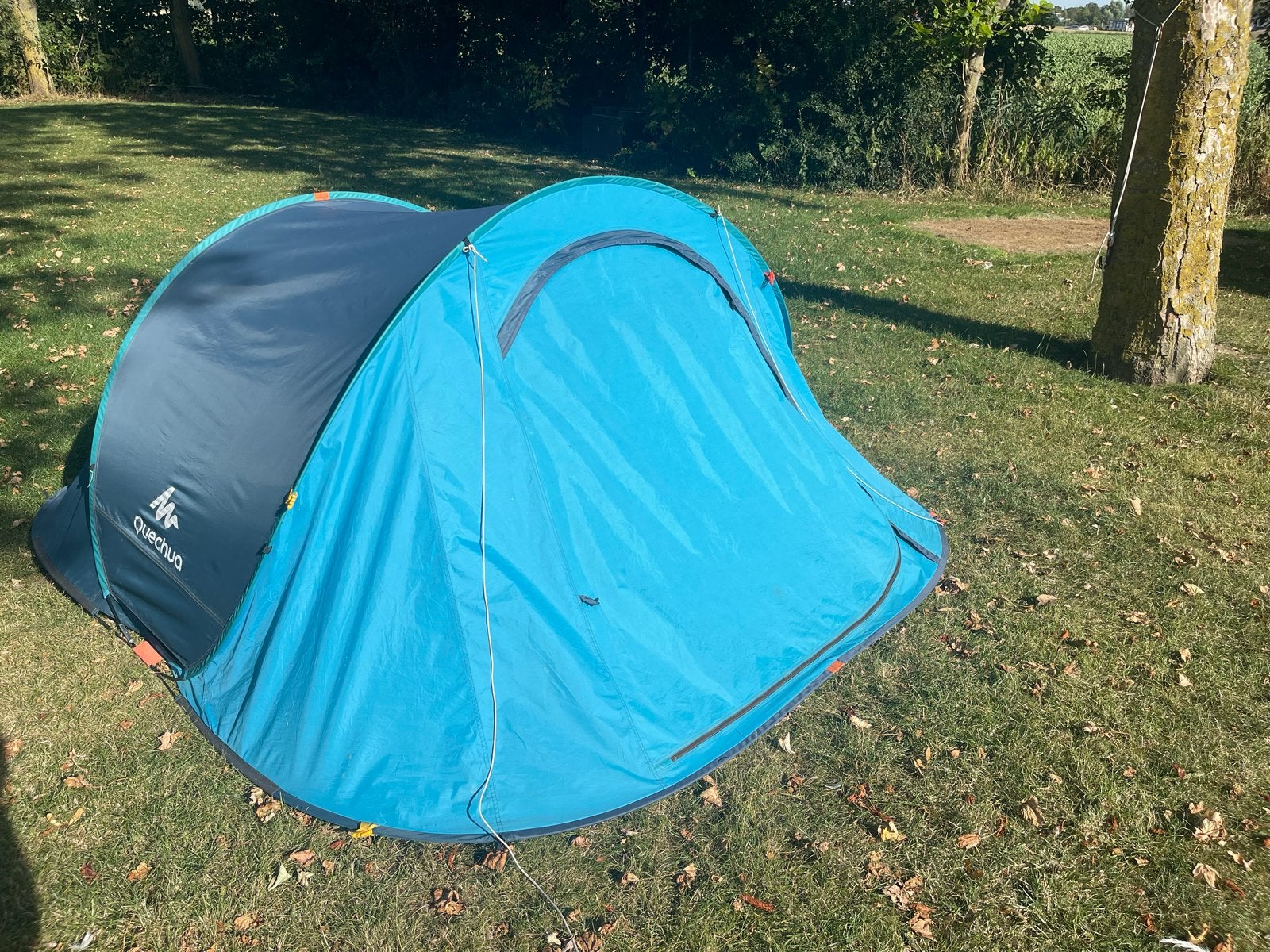 Quechua 2 Seconds 3 persoons pop-up tent, Caravans en Kamperen, Tenten, Ophalen of Verzenden, Zo goed als nieuw, Tot en met 3