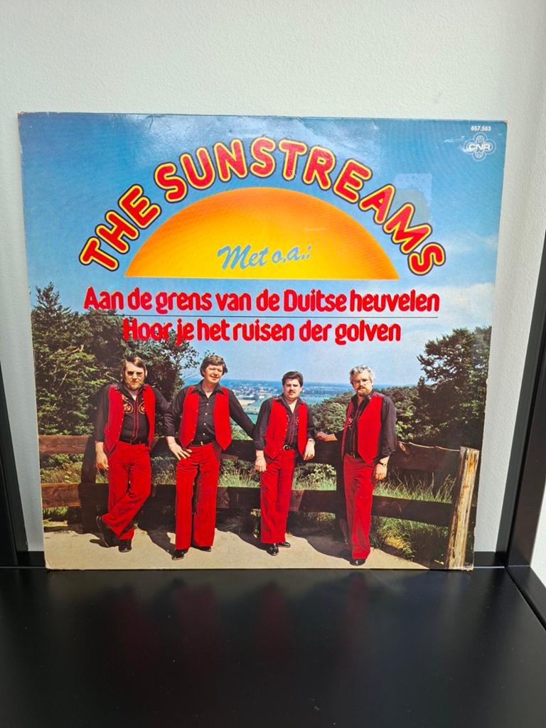 The Sunstreams - Aan de grens van de Duitse heuvelen LP, Ophalen of Verzenden, Gebruikt, 12 inch