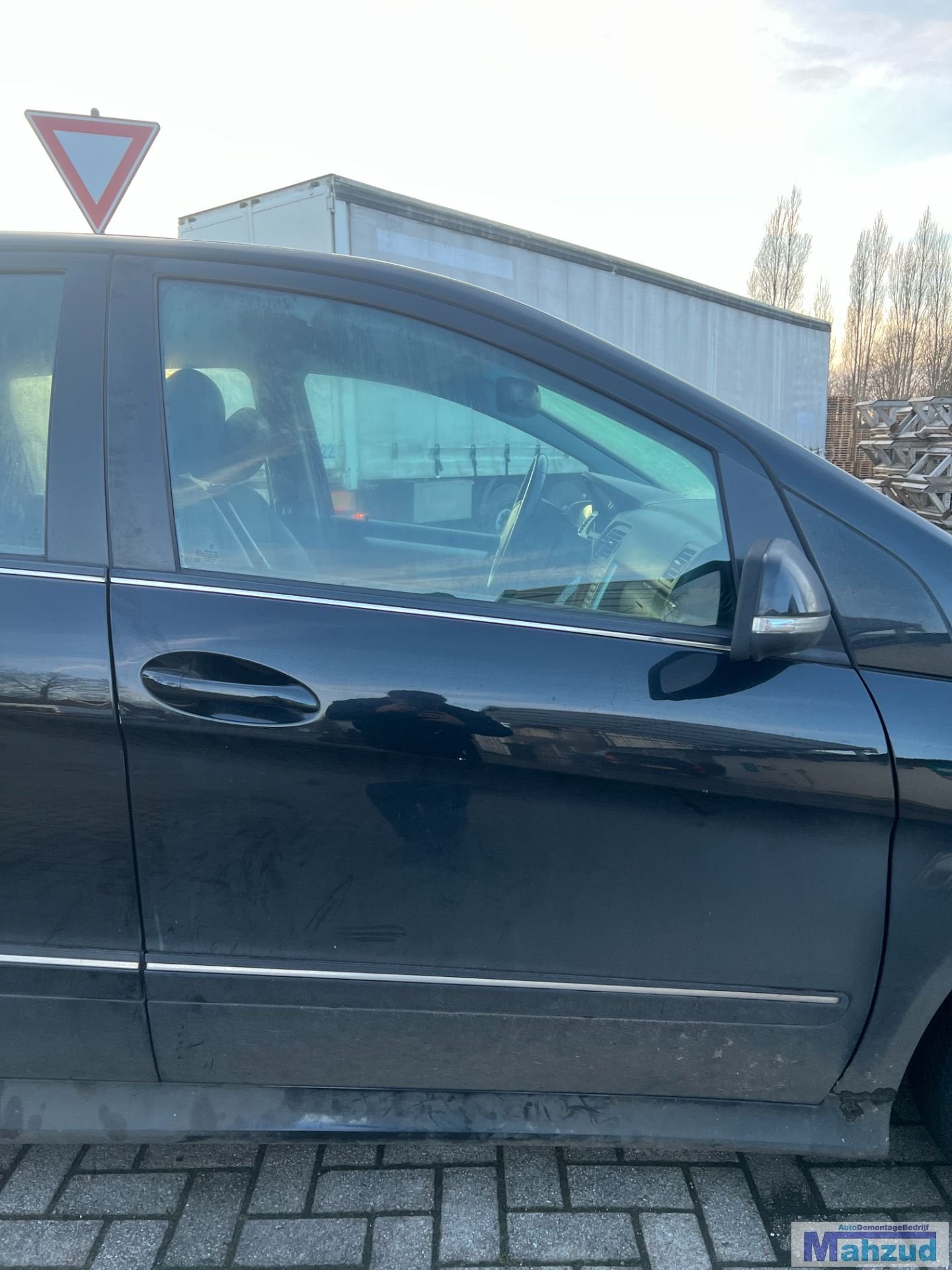 MERCEDES B KLASSE W245 zwart 191 rechts voor deur 2005-2011, Gebruikt, Mercedes-Benz AG, Deur, Mercedes-Benz