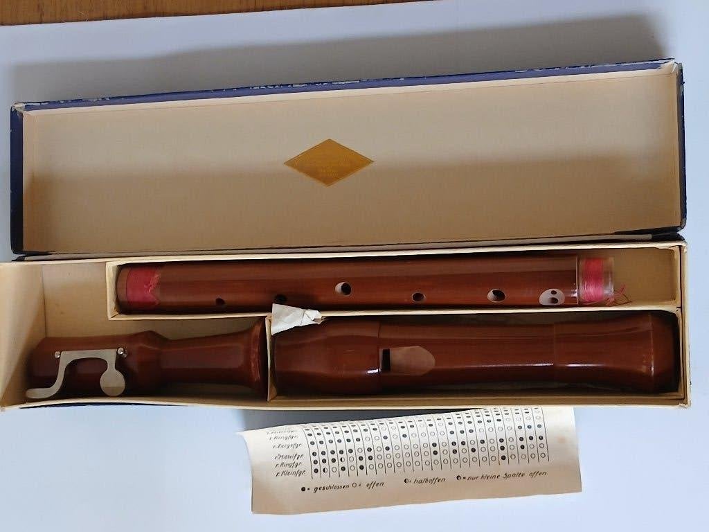 Vintage Alexander Heinrich Blokfluit  Tenor, Ophalen of Verzenden, Gebruikt, Tenor