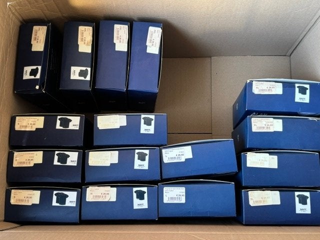 Partij Alanred shirts donkerblauw, Blauw, Nieuw, Overige maten, Ophalen of Verzenden