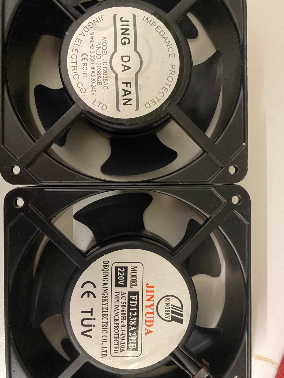 Nieuwe ventilatoren voor broedmachine 220volt, Dieren en Toebehoren, Pluimvee | Toebehoren, Ophalen of Verzenden, Nieuw, Broedmachine