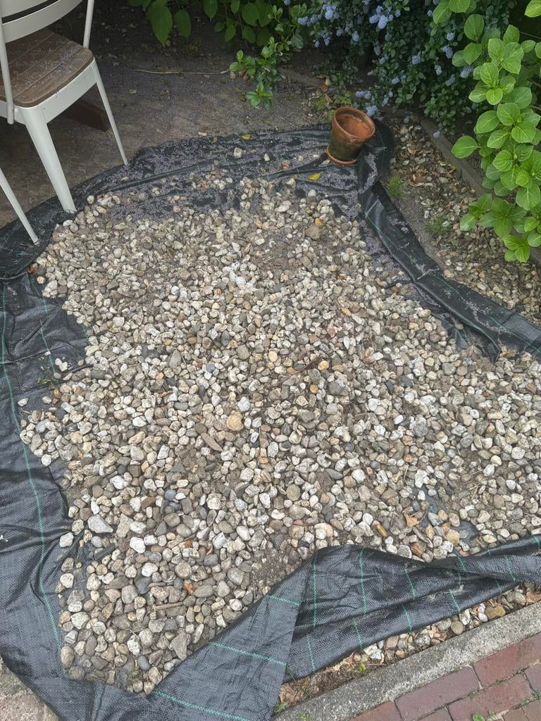 Gratis kiezelstenen, Tuin en Terras, Grind, Keien en Split, Ophalen, Overige materialen, Gebruikt, Kei