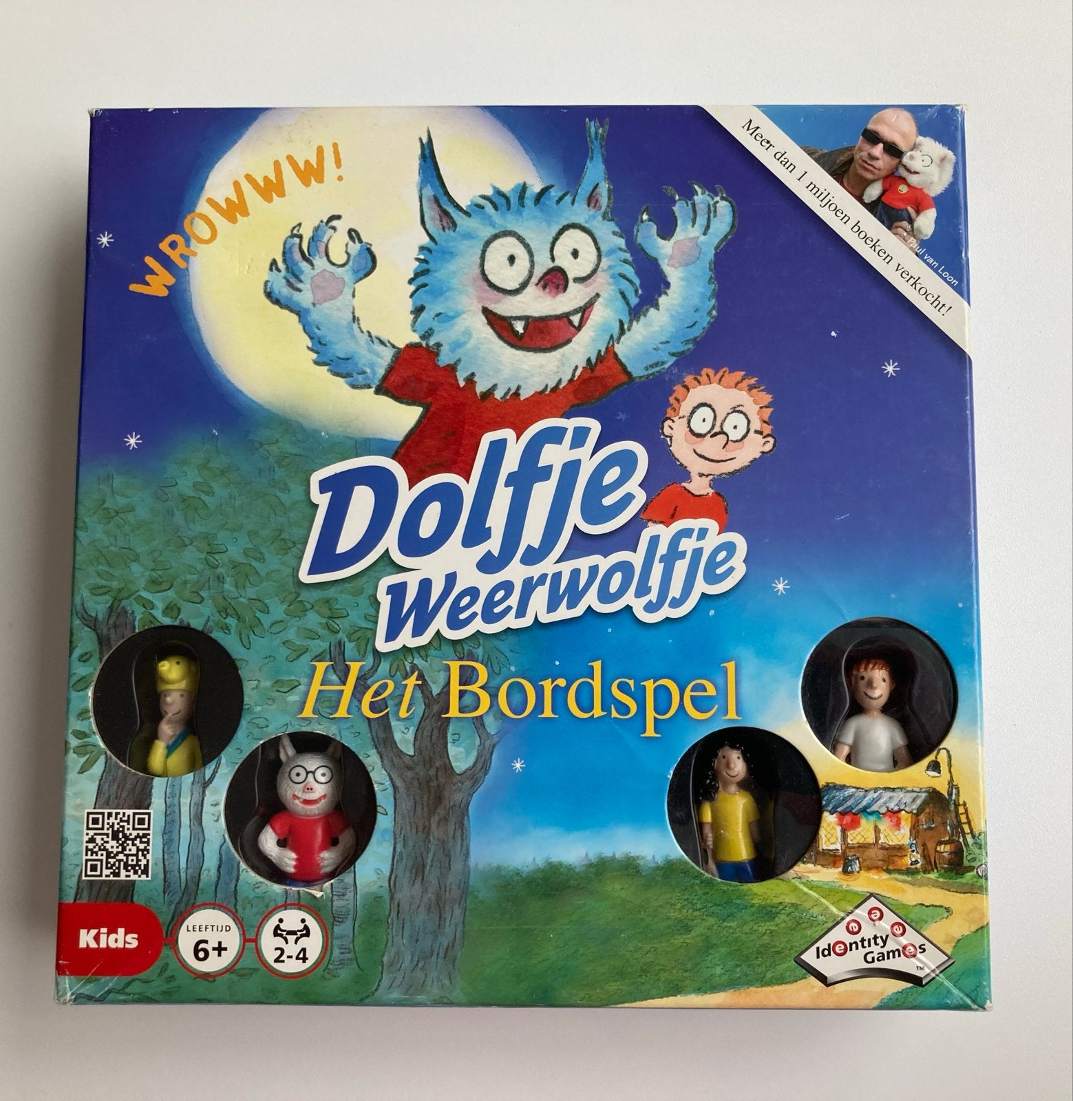 Dolfje Weerwolfje Het Bordspel - Identity Games, Drie of vier spelers, Ophalen of Verzenden, Gebruikt