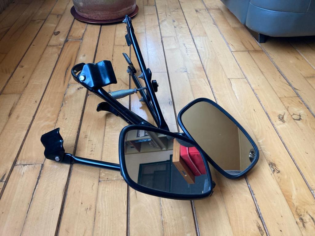 Universele caravan spiegels - set van 2, Auto-onderdelen, Spiegels, Universele onderdelen, Gebruikt, Ophalen