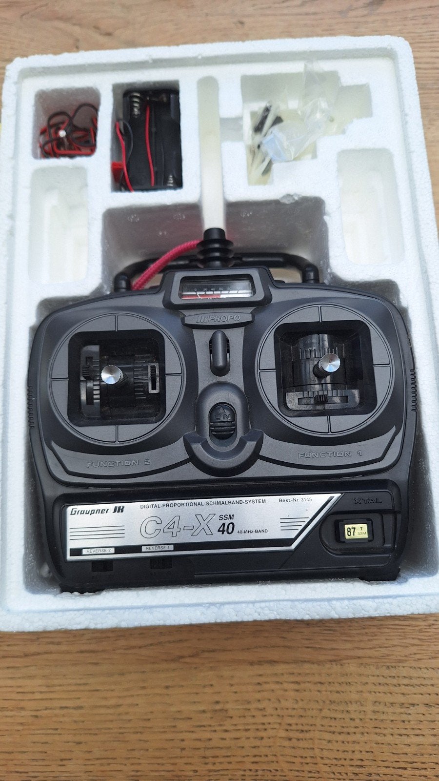 Graupner JR C4-X 40 SSM Afstandsbediening, Ophalen of Verzenden, Zo goed als nieuw