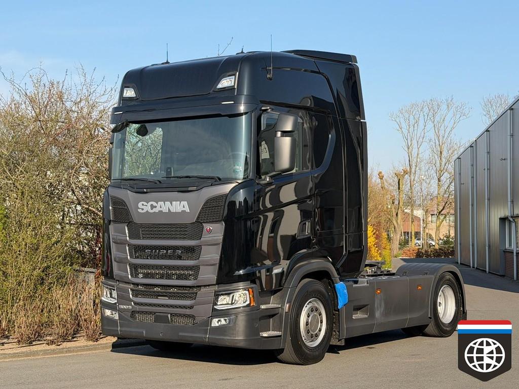 Scania S 500 Retarder - PTO - Stand airco - Vol lucht geveer, Automaat, Achterwielaandrijving, Bedrijf, Diesel
