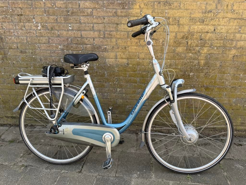 Gazelle orange innergy elektrische damesfiets, Ophalen, Minder dan 10 versnellingen, 53 tot 56 cm, Zo goed als nieuw