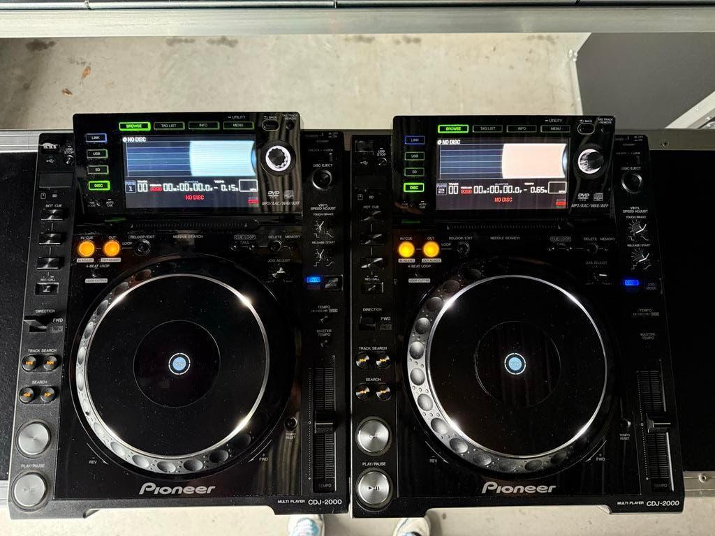 2x Pioneer CDJ-2000, Gebruikt, Ophalen of Verzenden, Pioneer, Pioneer