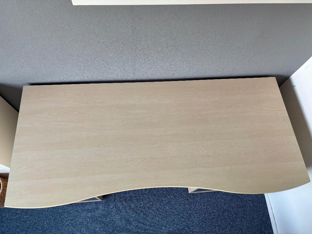 Bureau met opzetstuk, Huis en Inrichting, Bureaus, Ophalen, Overige typen, Gebruikt, 155 cm