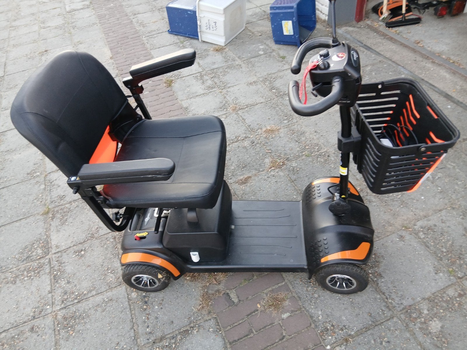 Mango One Air+ scootmobiel + 25 Ah accu, Ophalen, Zo goed als nieuw, Mango