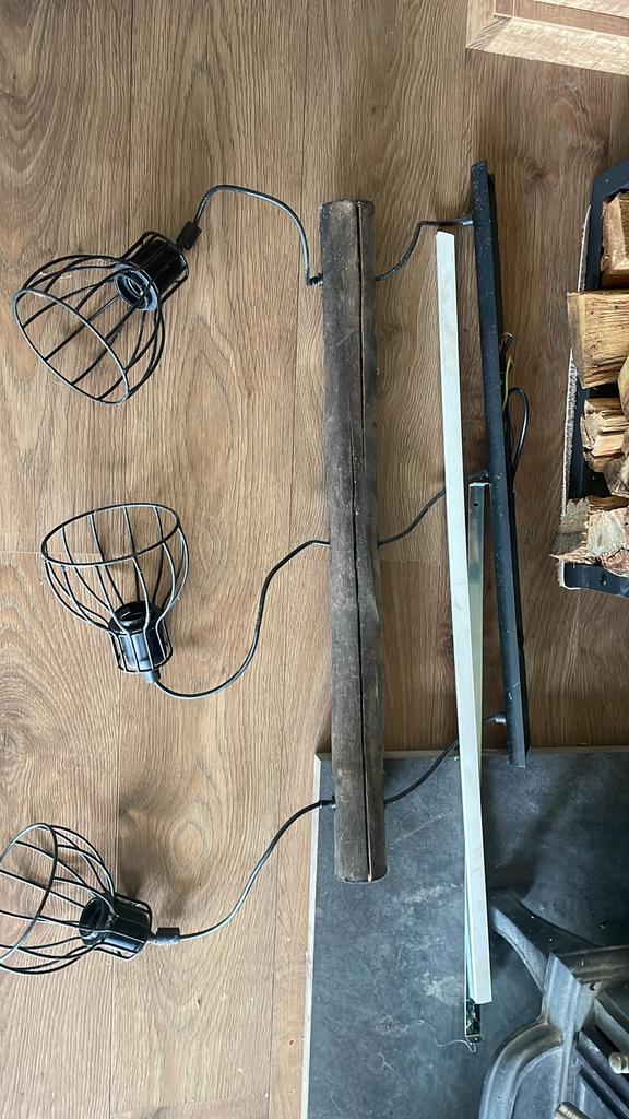 Prachtige hanglamp, Ophalen, Gebruikt