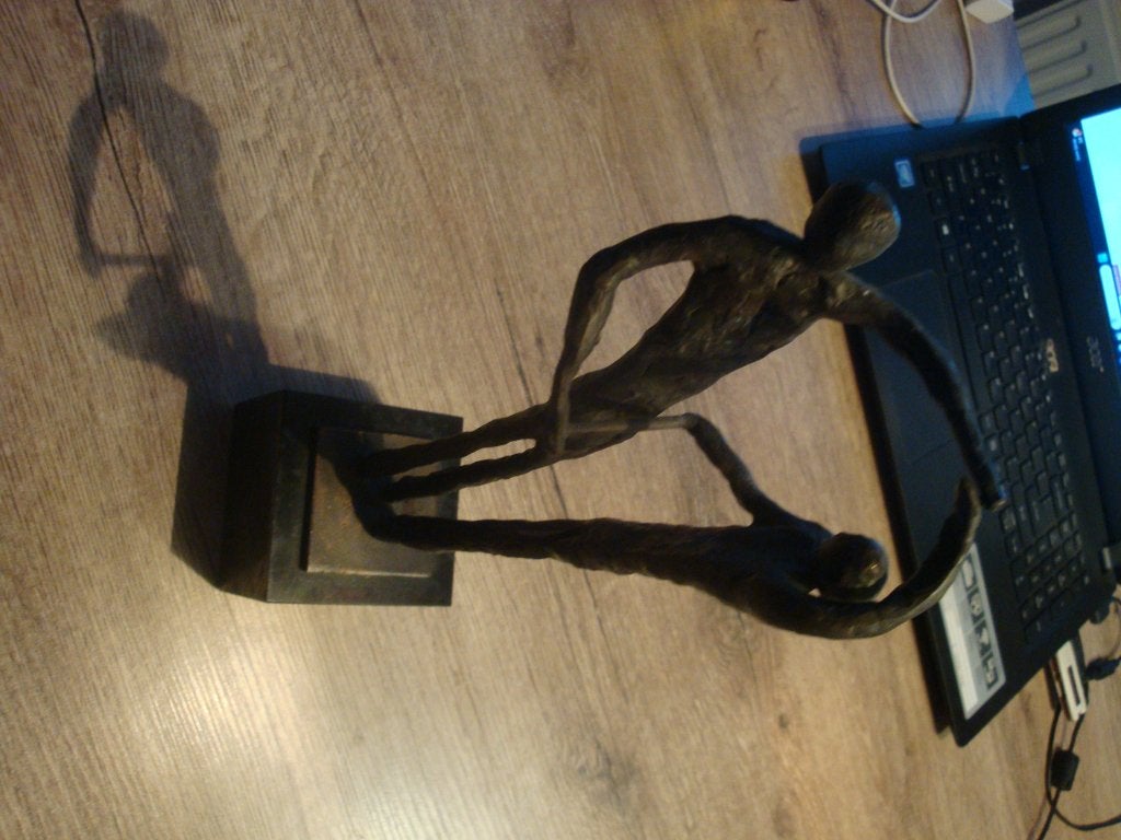 oude brons beeldje, Ophalen of Verzenden, Brons