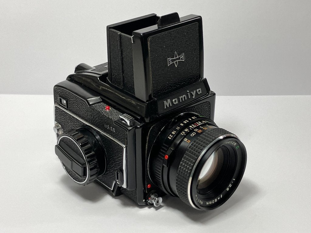 Mamiya M645, Ophalen of Verzenden, Gebruikt, Spiegelreflex, Overige Merken