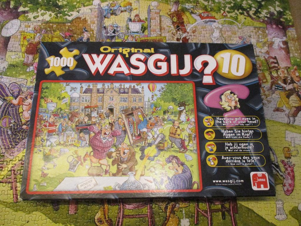 Jumbo Wasgij Original Puzzle No 10 Antiek Jacht, Ophalen, 500 t/m 1500 stukjes, Zo goed als nieuw, Legpuzzel