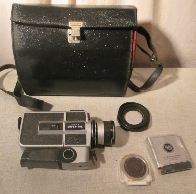 Retro Filmcamera - Yashica Super-40K, Ophalen of Verzenden, 1960 tot 1980, Filmcamera