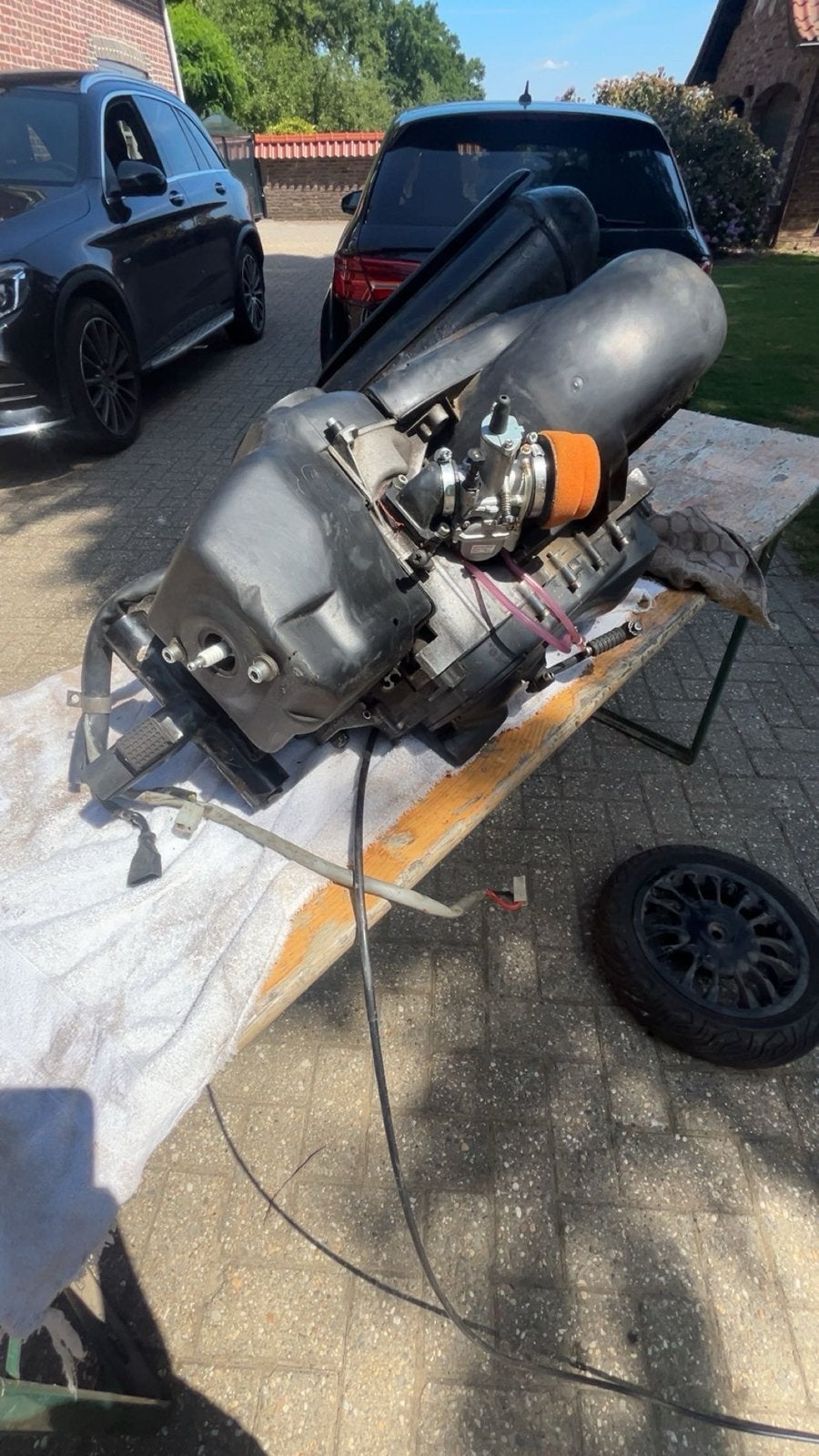 Piaggio Zip 2000 Motorblok Compleet, Ophalen of Verzenden, Gebruikt, Blok, Piaggio